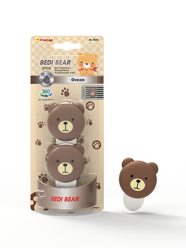 Automobile ventilation air freshener